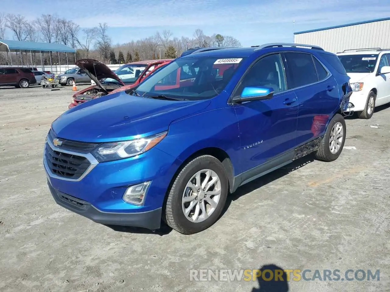 1 Photograph of a damaged car 3GNAXKEV1KS507184 CHEVROLET EQUINOX 2019