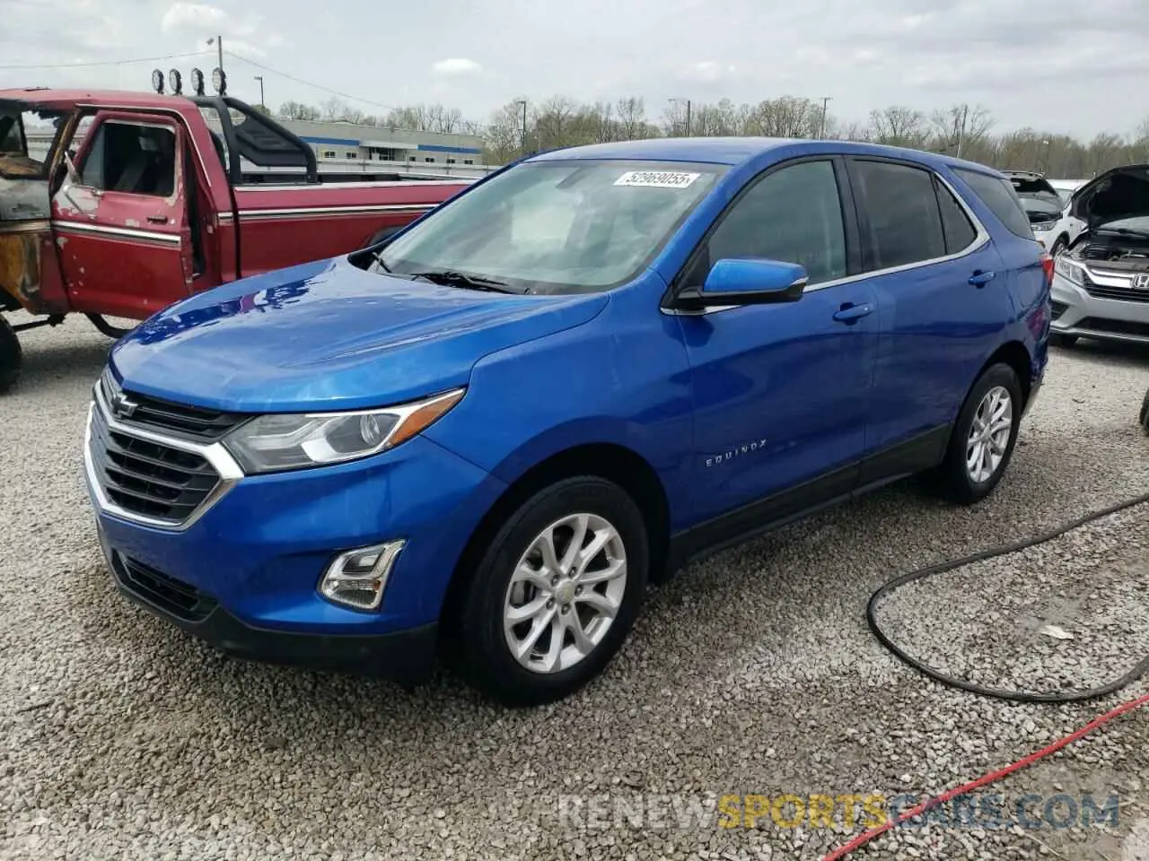 1 Photograph of a damaged car 3GNAXKEV1KS521408 CHEVROLET EQUINOX 2019