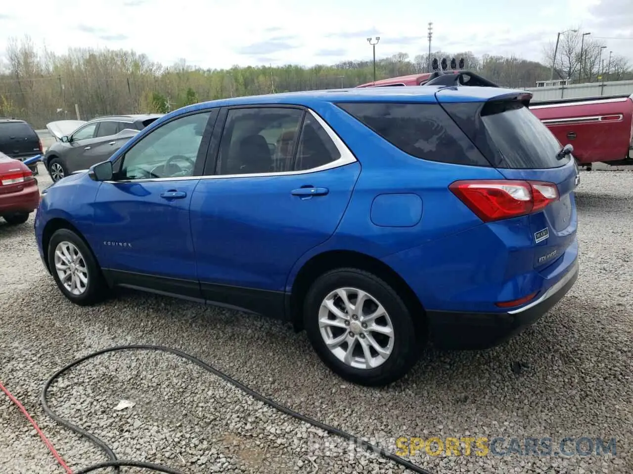 2 Photograph of a damaged car 3GNAXKEV1KS521408 CHEVROLET EQUINOX 2019
