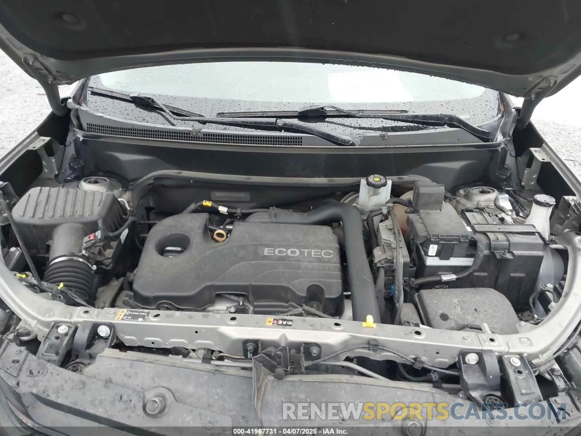 10 Photograph of a damaged car 3GNAXKEV1KS541674 CHEVROLET EQUINOX 2019