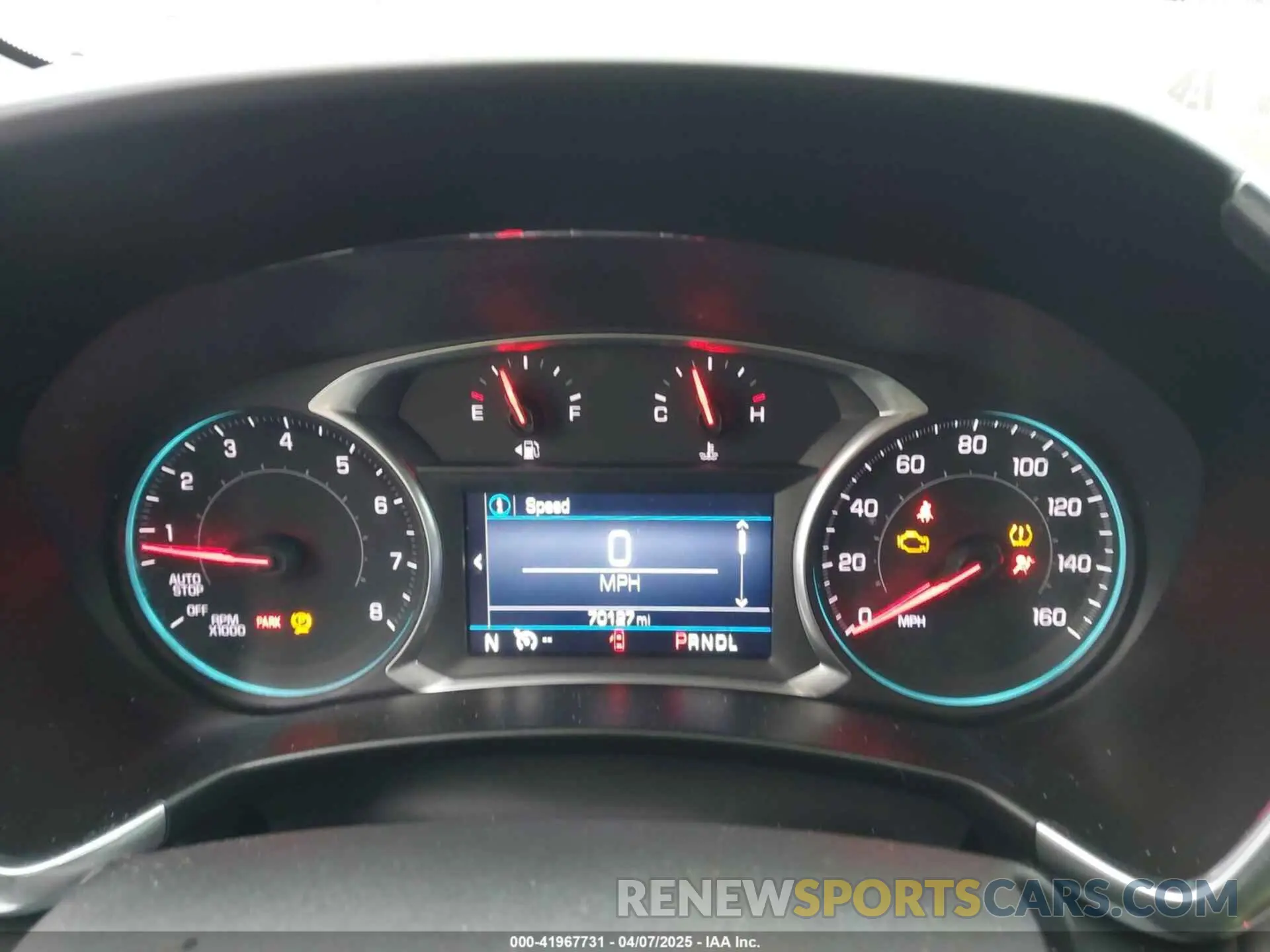 7 Photograph of a damaged car 3GNAXKEV1KS541674 CHEVROLET EQUINOX 2019