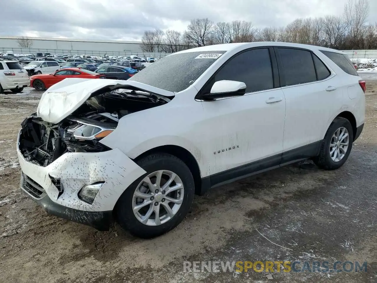 1 Photograph of a damaged car 3GNAXKEV1KS573394 CHEVROLET EQUINOX 2019