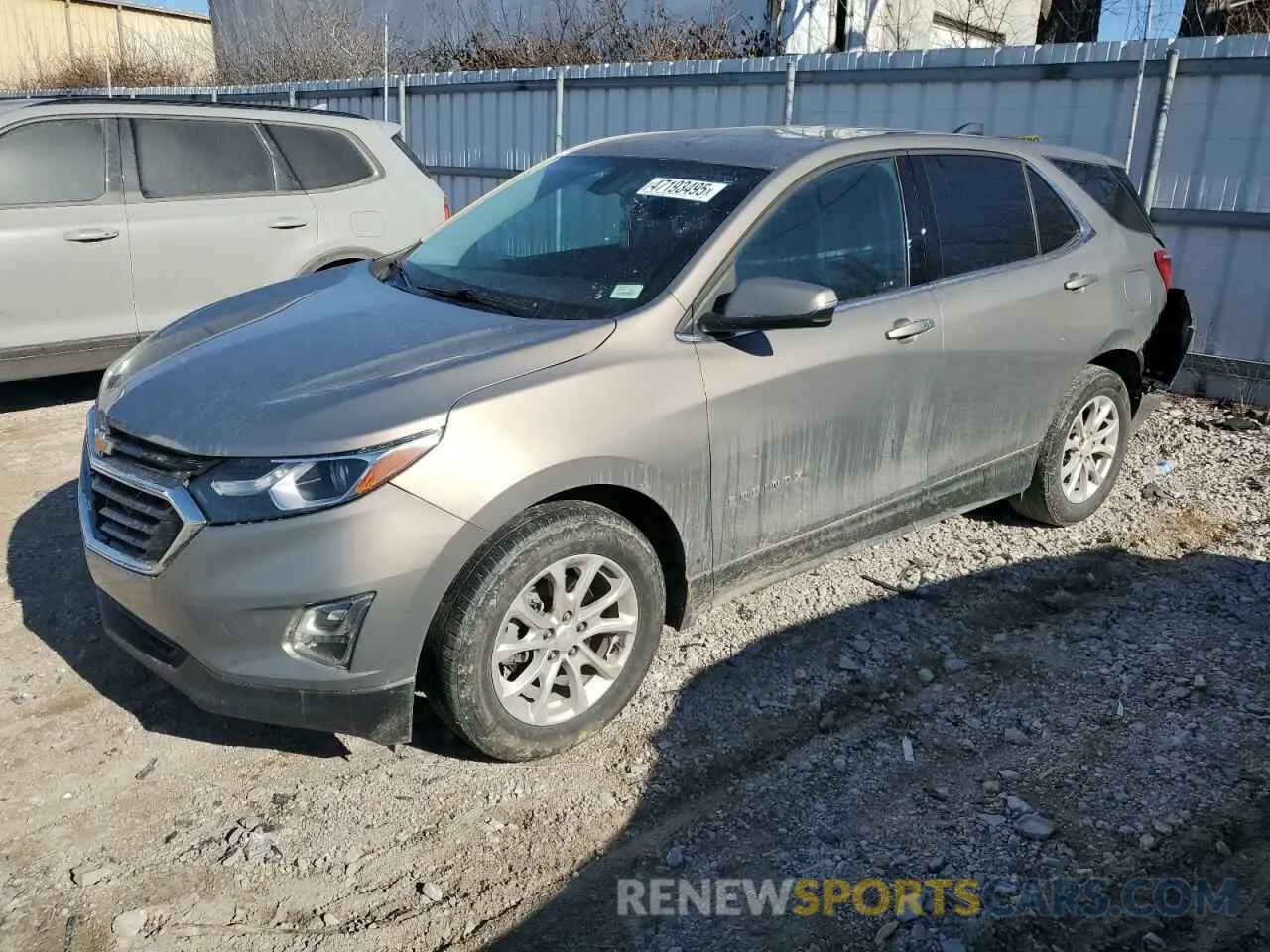 1 Photograph of a damaged car 3GNAXKEV1KS579535 CHEVROLET EQUINOX 2019