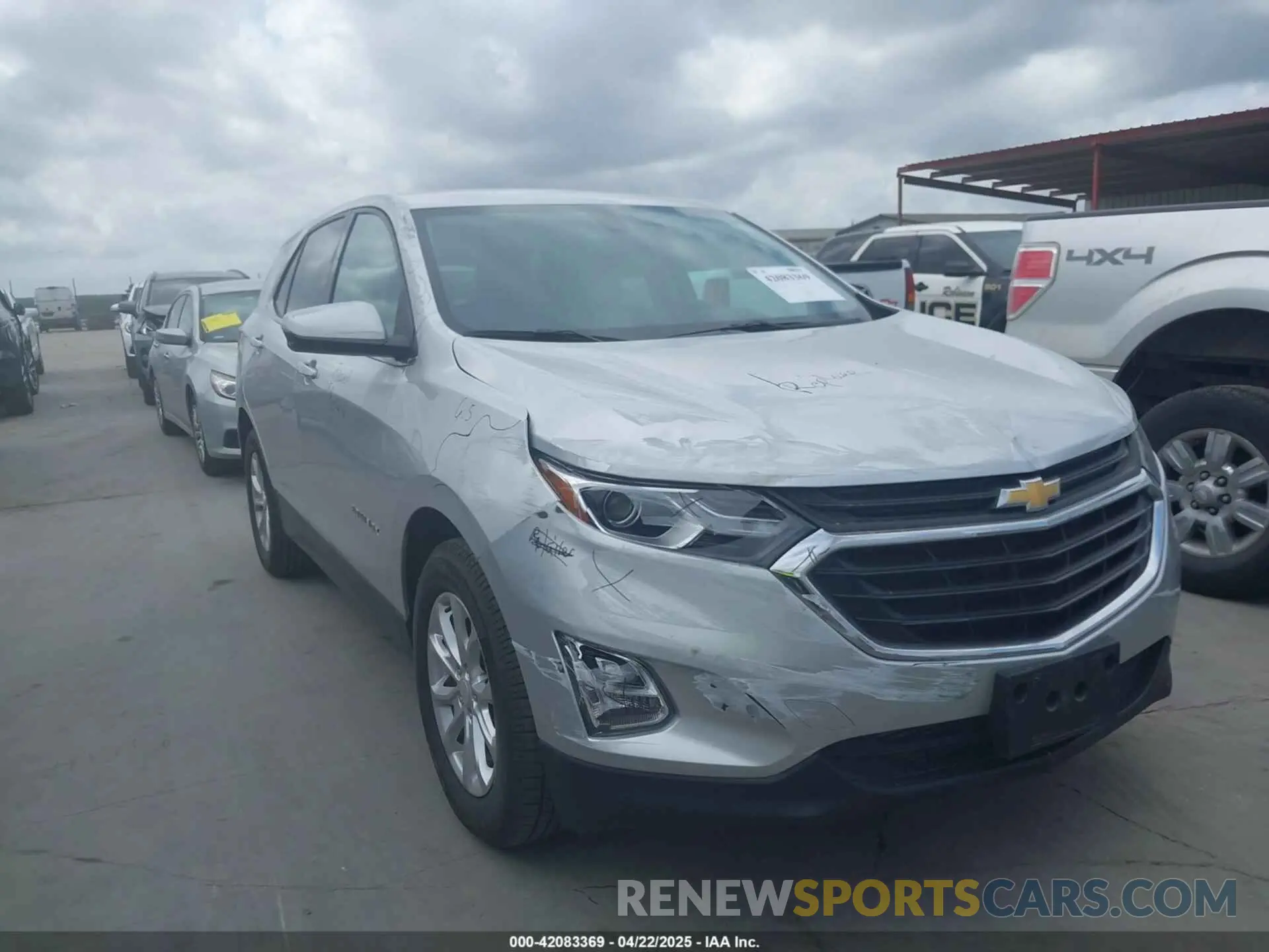1 Photograph of a damaged car 3GNAXKEV1KS669025 CHEVROLET EQUINOX 2019