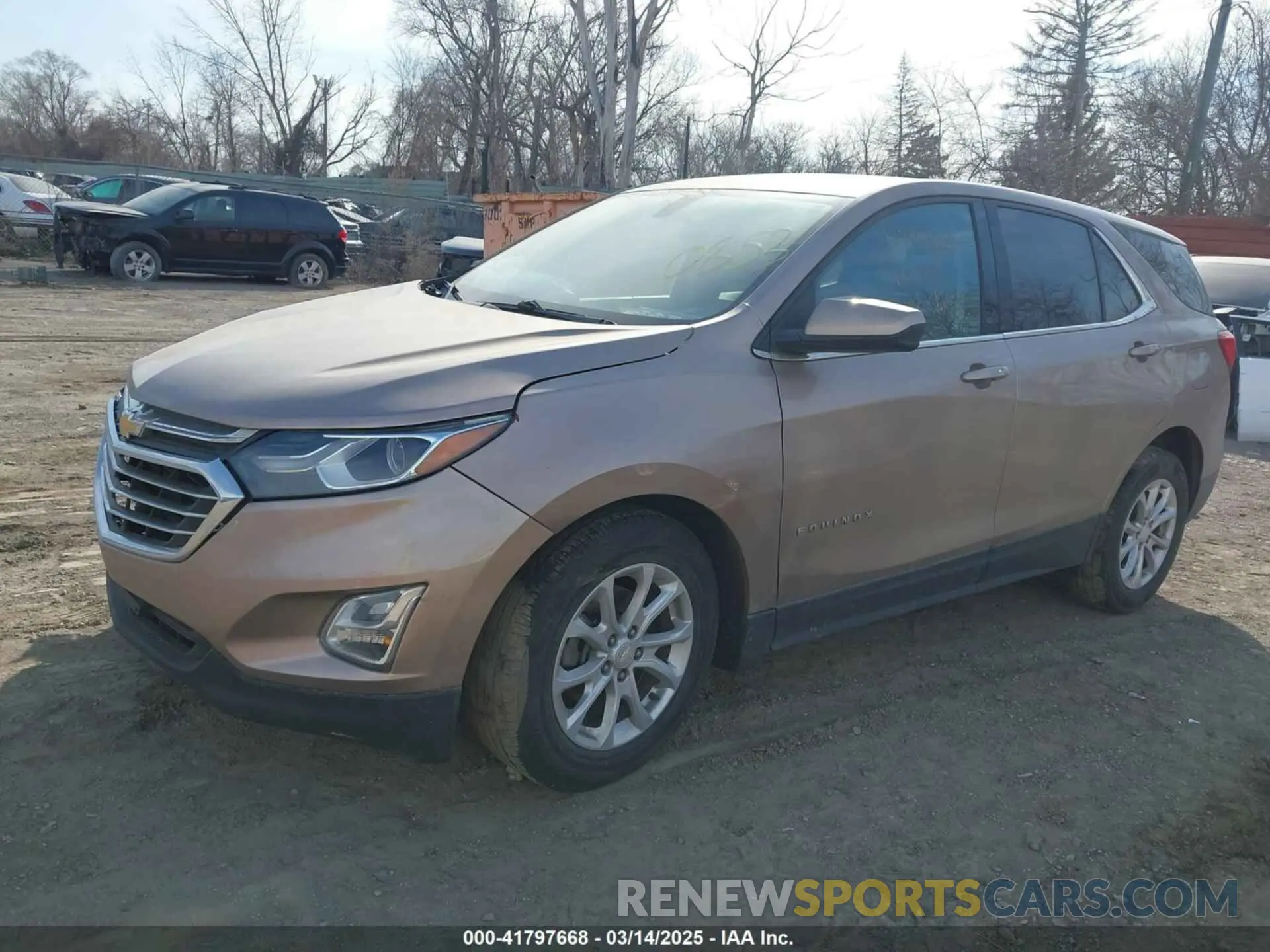 2 Photograph of a damaged car 3GNAXKEV2KL110853 CHEVROLET EQUINOX 2019