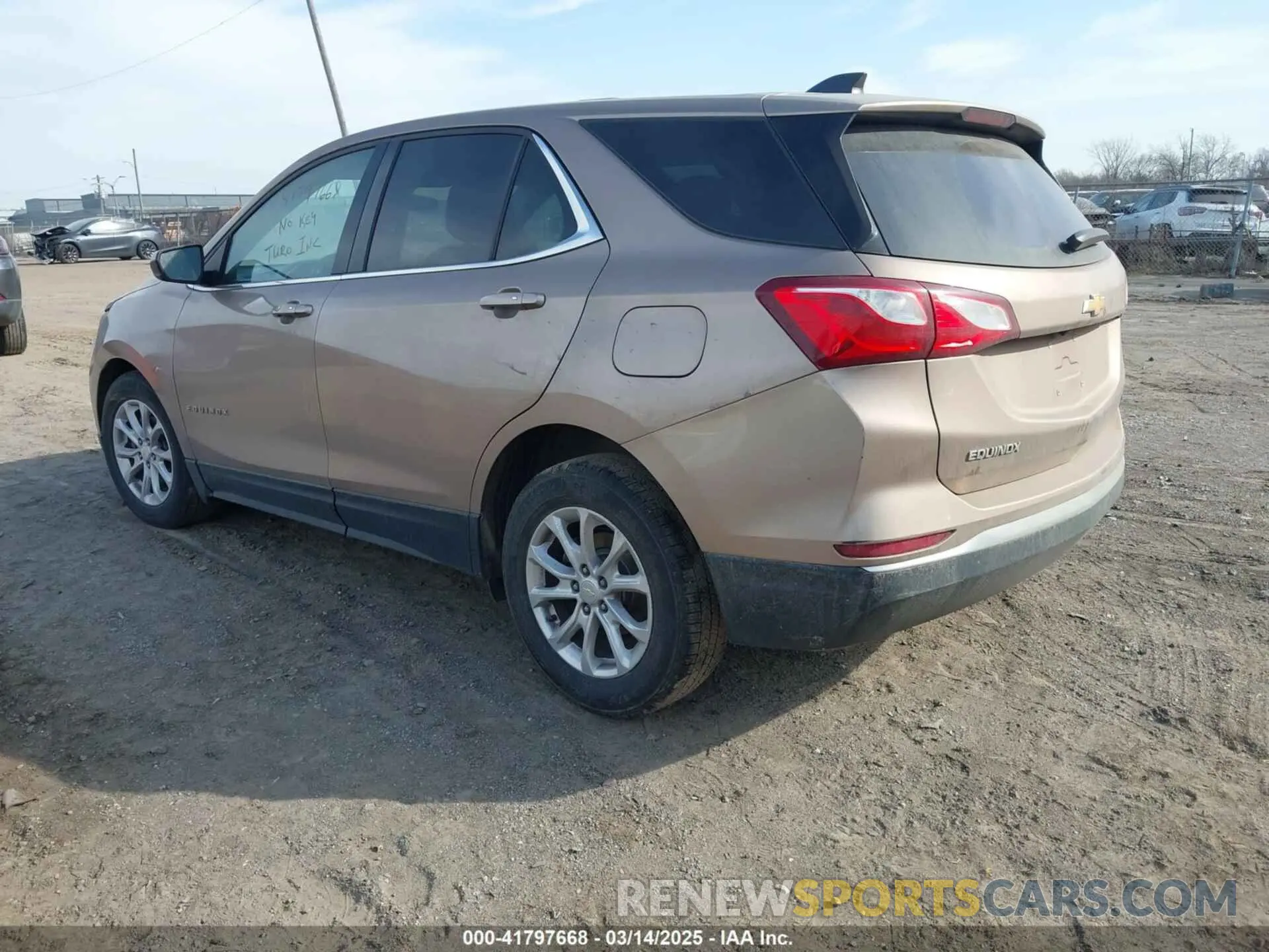 3 Photograph of a damaged car 3GNAXKEV2KL110853 CHEVROLET EQUINOX 2019