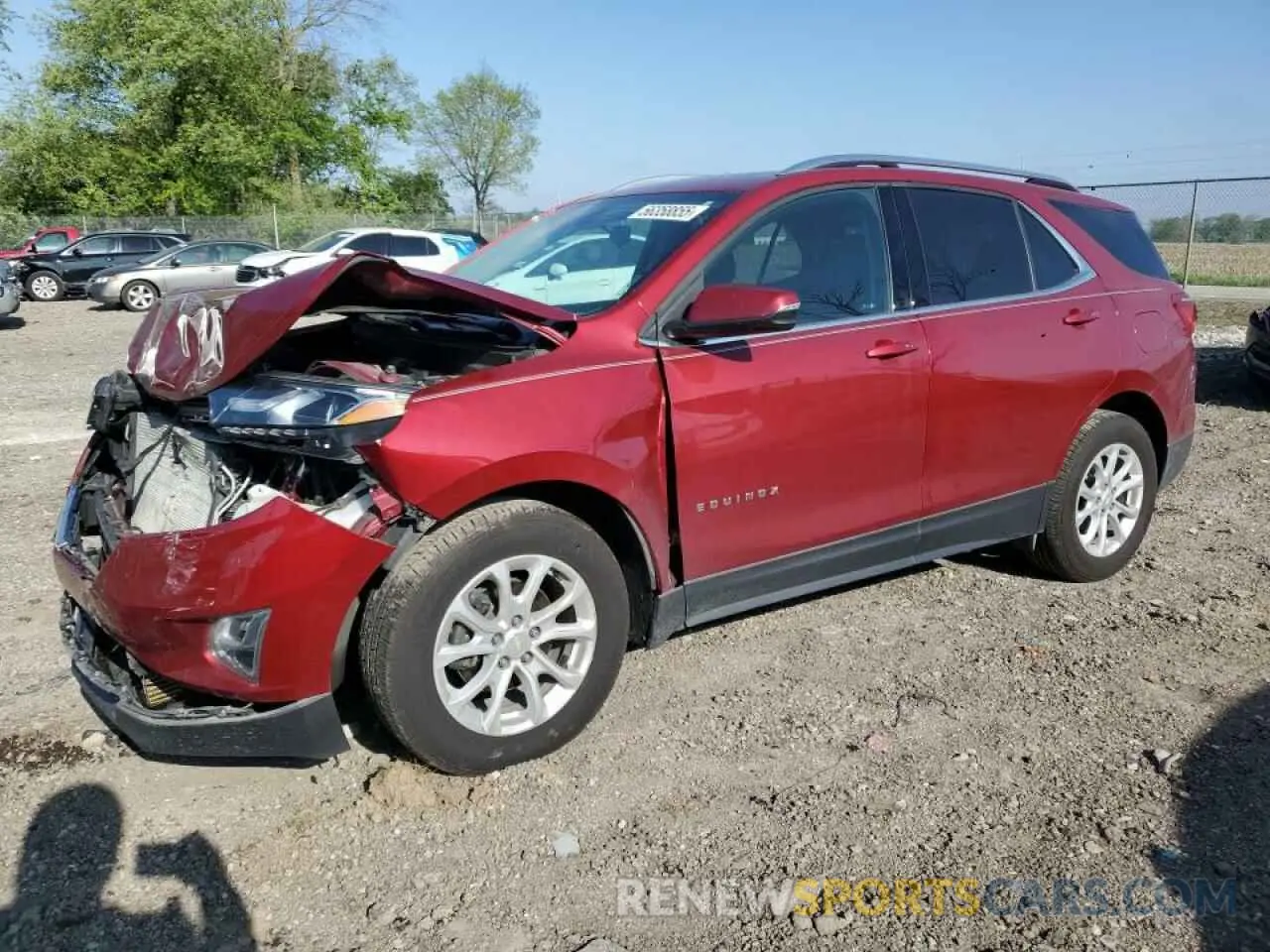 1 Photograph of a damaged car 3GNAXKEV2KL154495 CHEVROLET EQUINOX 2019