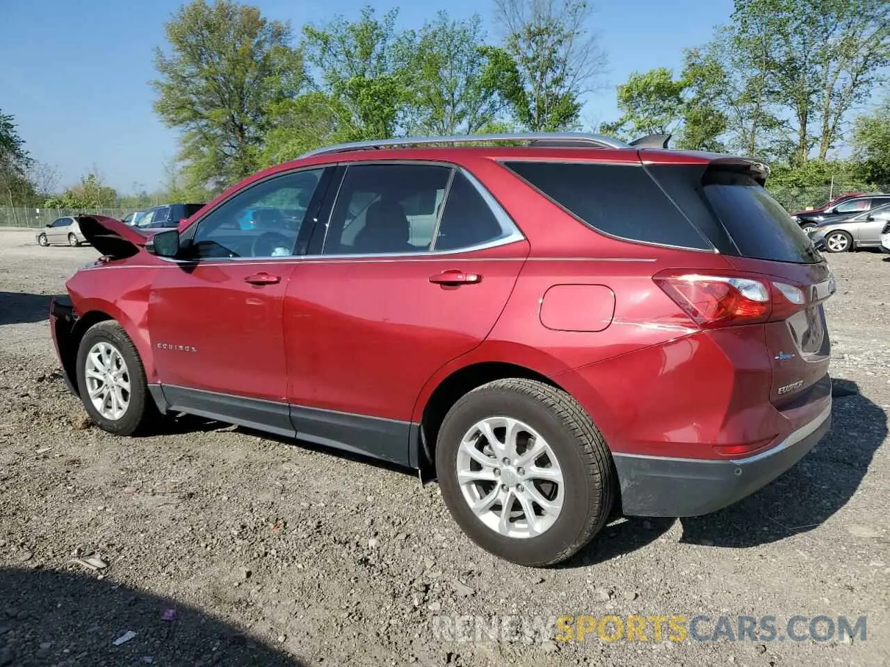 2 Photograph of a damaged car 3GNAXKEV2KL154495 CHEVROLET EQUINOX 2019