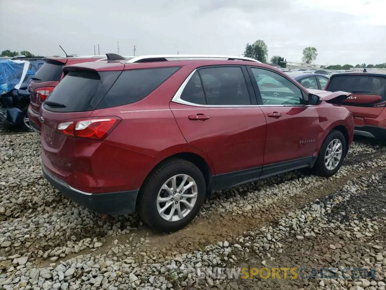 3 Photograph of a damaged car 3GNAXKEV2KL154495 CHEVROLET EQUINOX 2019