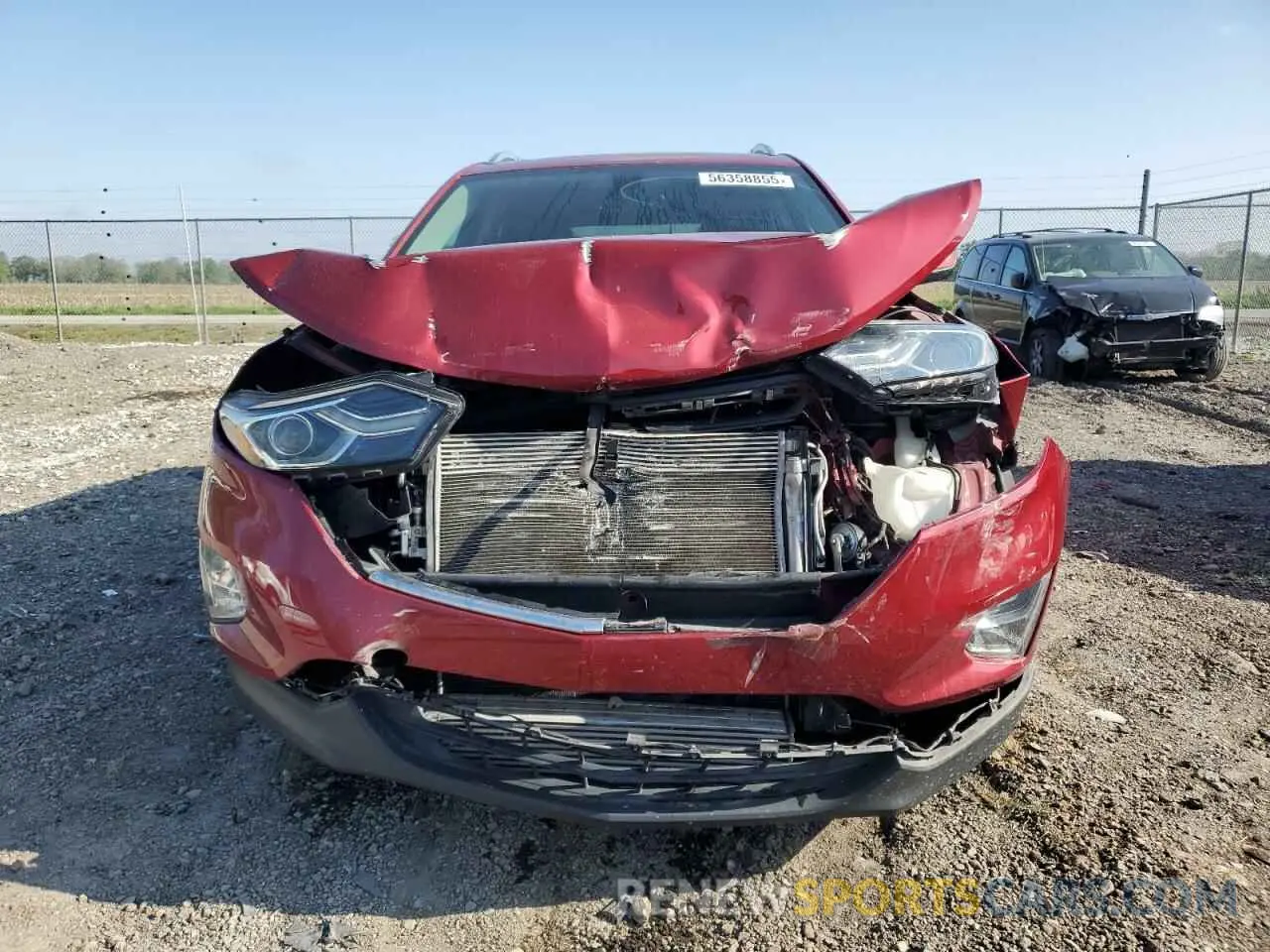 5 Photograph of a damaged car 3GNAXKEV2KL154495 CHEVROLET EQUINOX 2019