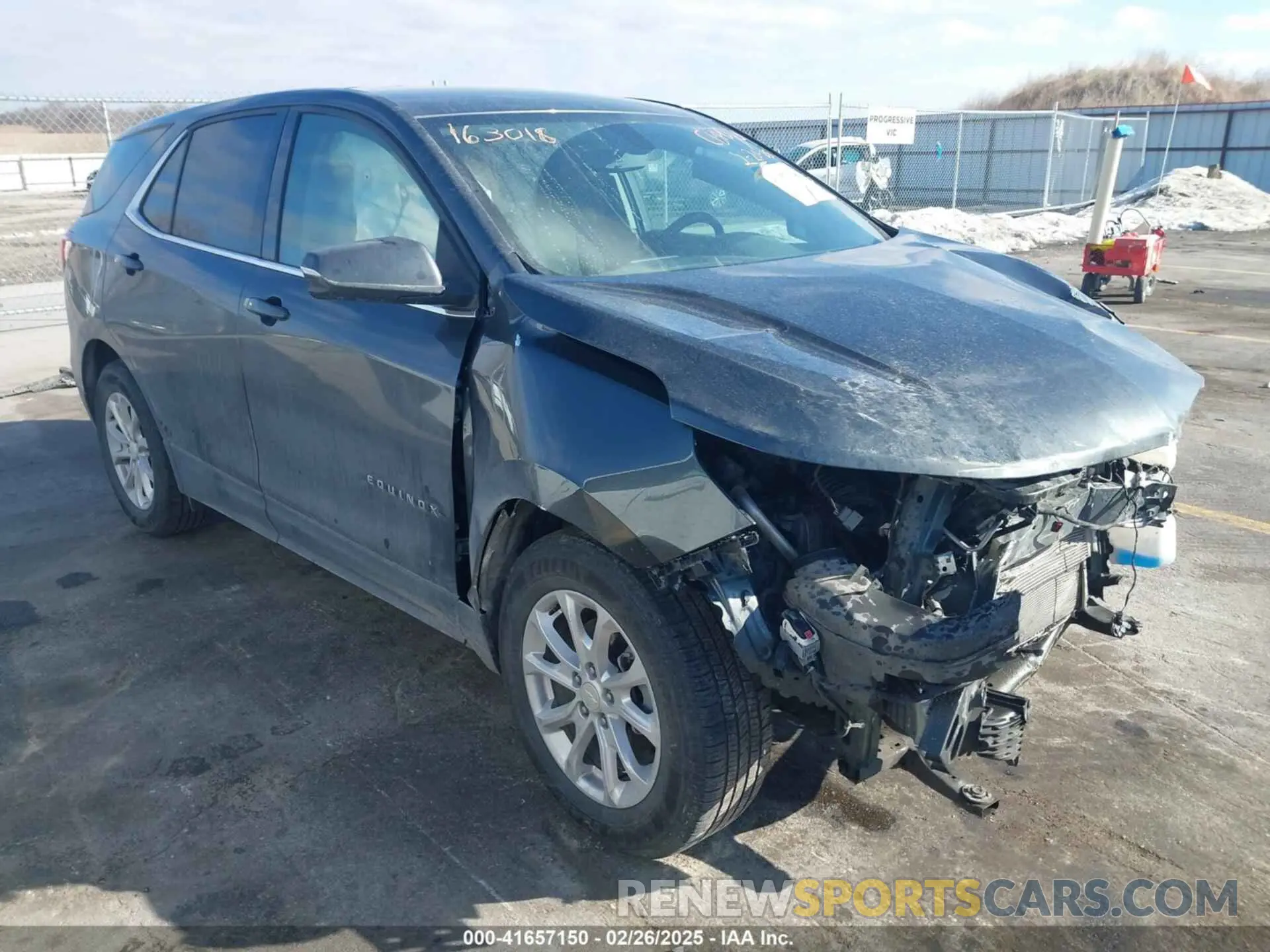 1 Photograph of a damaged car 3GNAXKEV2KL200617 CHEVROLET EQUINOX 2019