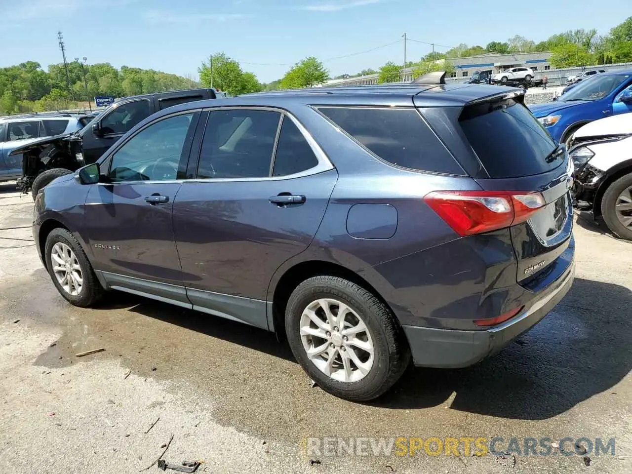 2 Photograph of a damaged car 3GNAXKEV2KL261563 CHEVROLET EQUINOX 2019