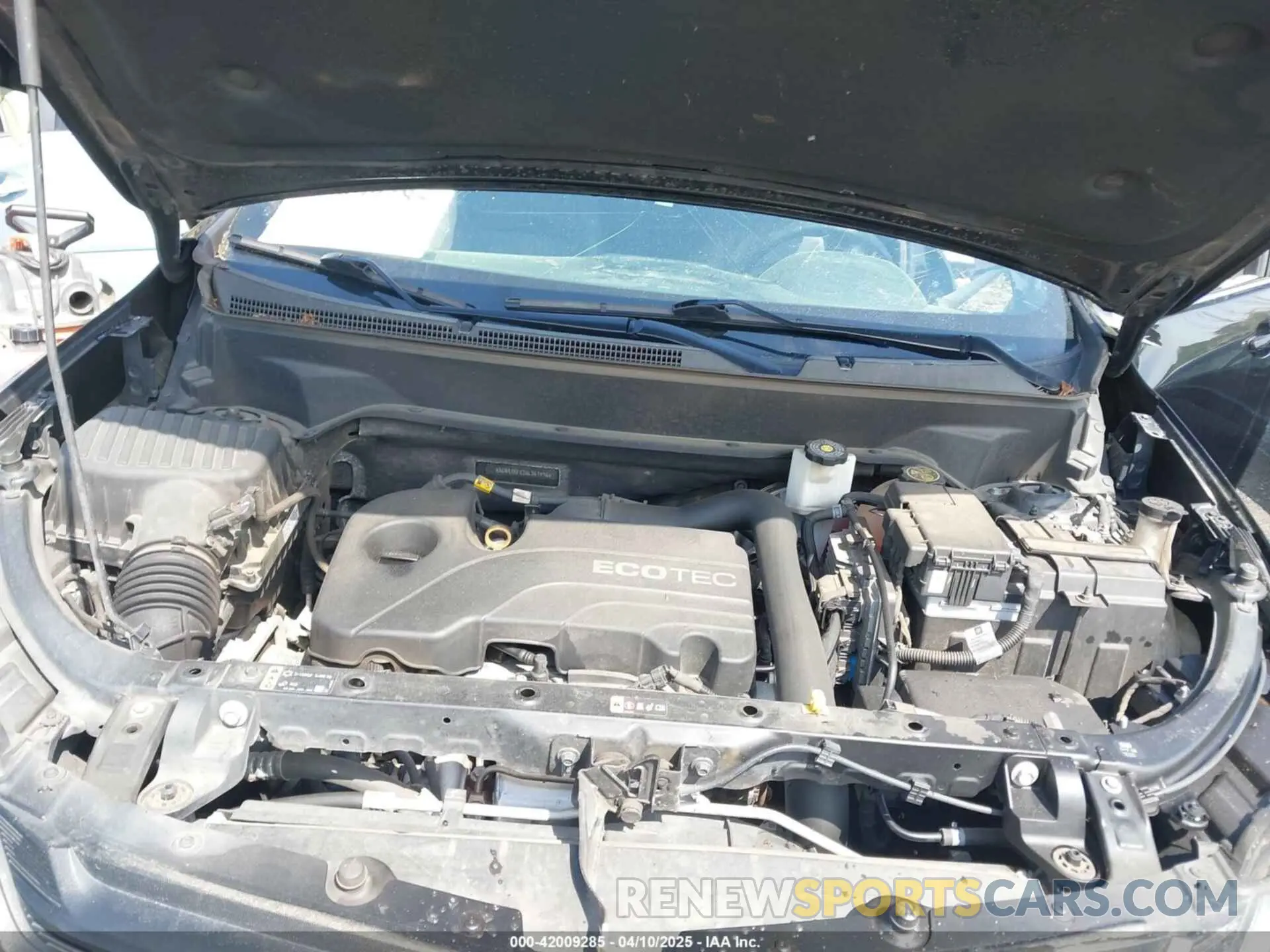 10 Photograph of a damaged car 3GNAXKEV2KL361596 CHEVROLET EQUINOX 2019