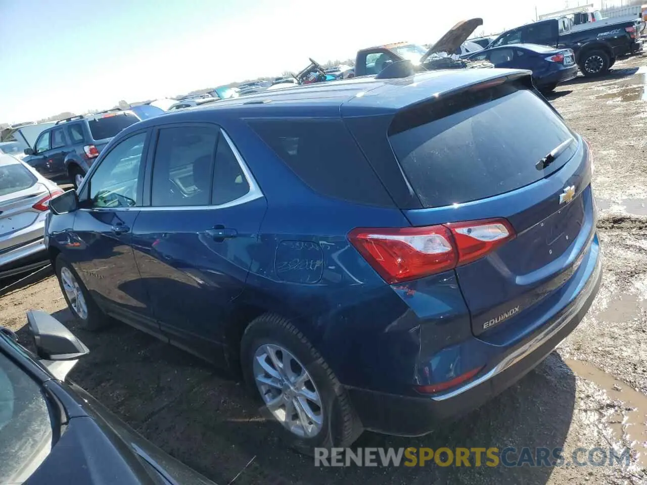 2 Photograph of a damaged car 3GNAXKEV2KL388751 CHEVROLET EQUINOX 2019
