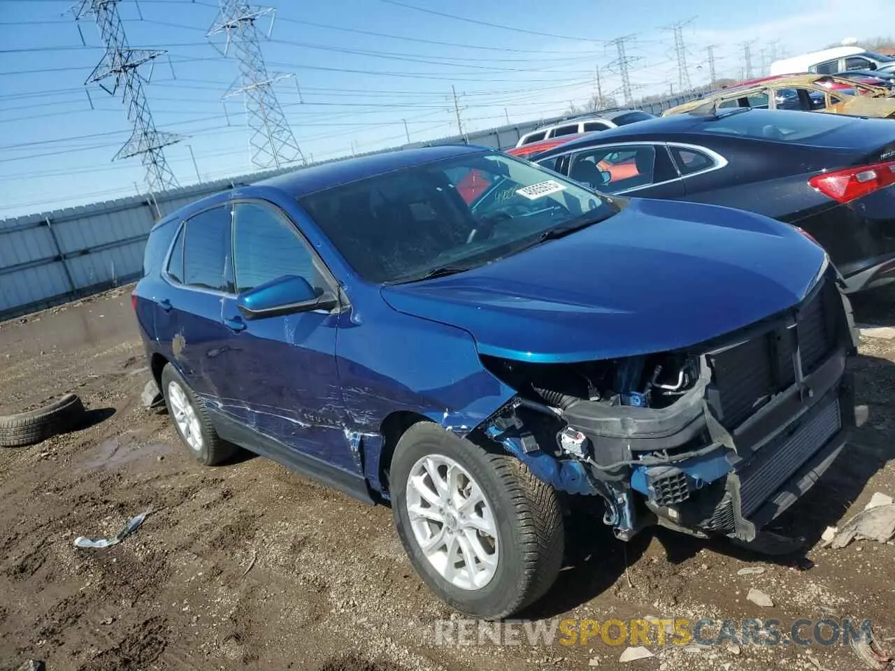 4 Photograph of a damaged car 3GNAXKEV2KL388751 CHEVROLET EQUINOX 2019