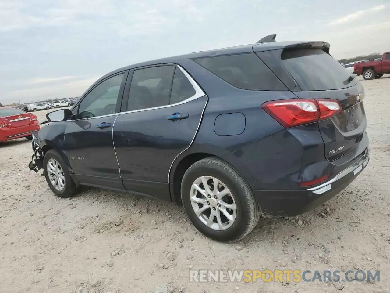 2 Photograph of a damaged car 3GNAXKEV2KS529954 CHEVROLET EQUINOX 2019