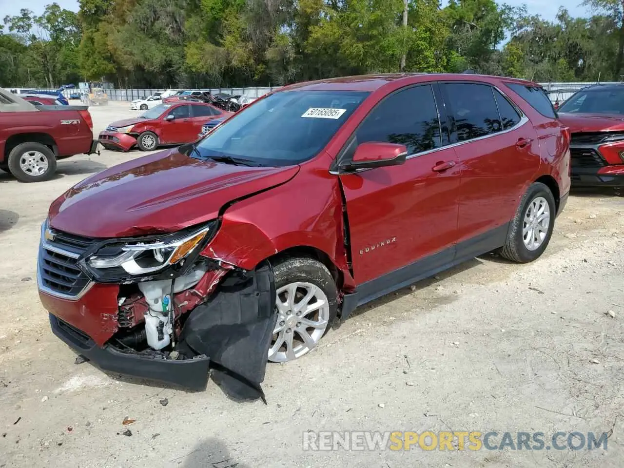 1 Photograph of a damaged car 3GNAXKEV2KS531736 CHEVROLET EQUINOX 2019