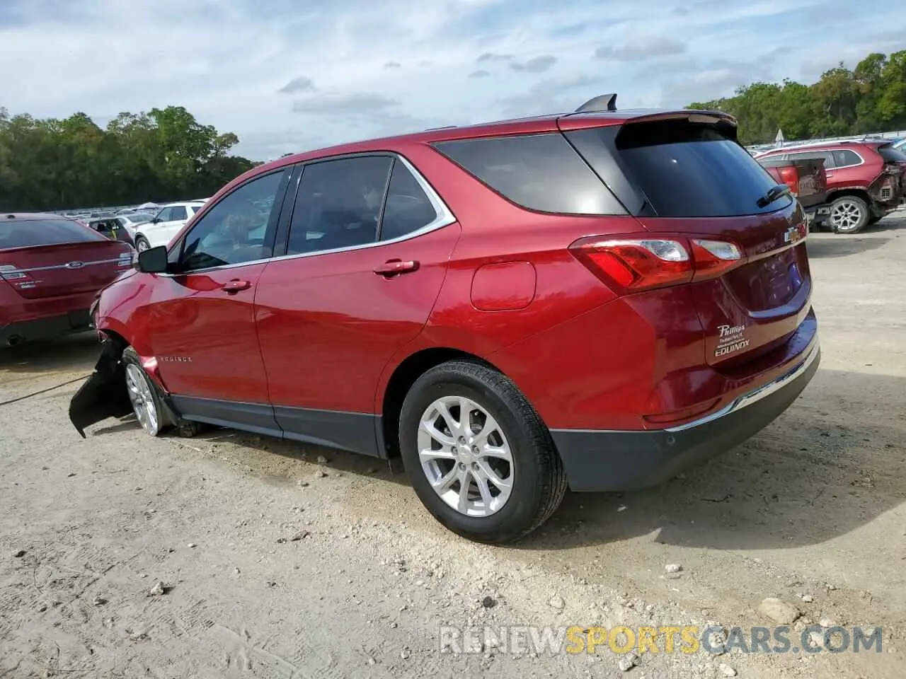 2 Photograph of a damaged car 3GNAXKEV2KS531736 CHEVROLET EQUINOX 2019