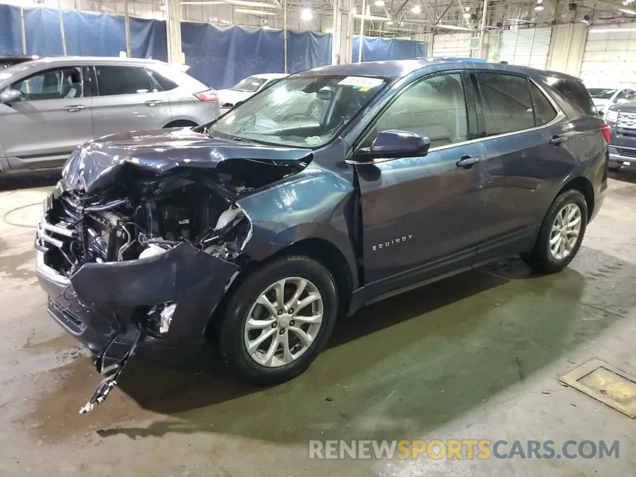 1 Photograph of a damaged car 3GNAXKEV2KS539853 CHEVROLET EQUINOX 2019
