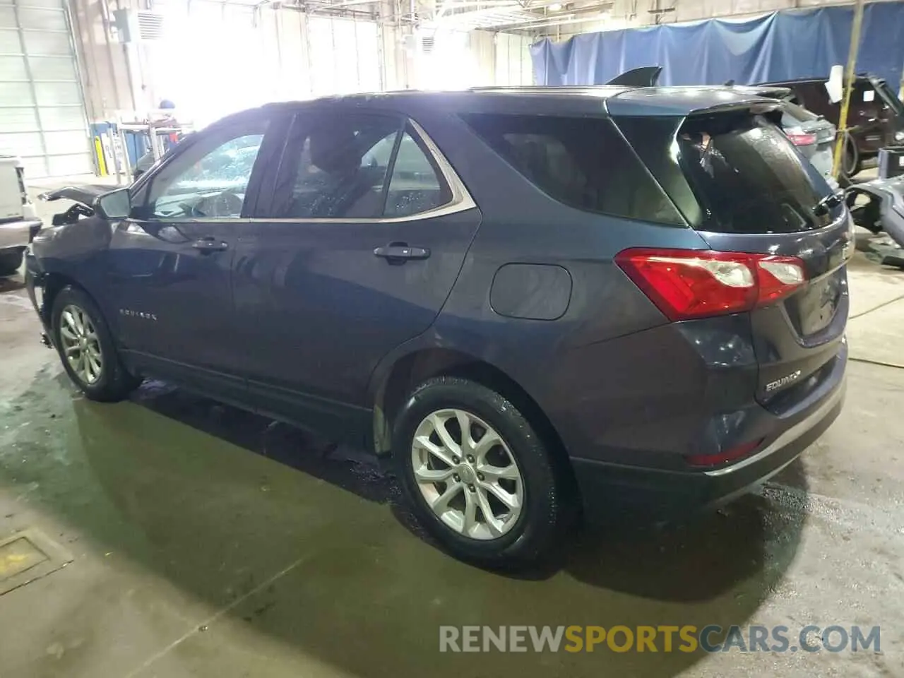 2 Photograph of a damaged car 3GNAXKEV2KS539853 CHEVROLET EQUINOX 2019