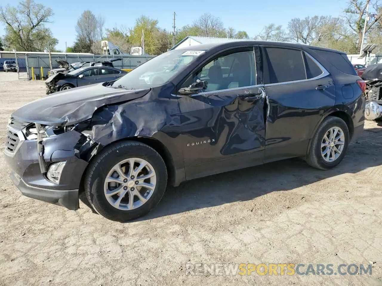 1 Photograph of a damaged car 3GNAXKEV2KS542459 CHEVROLET EQUINOX 2019