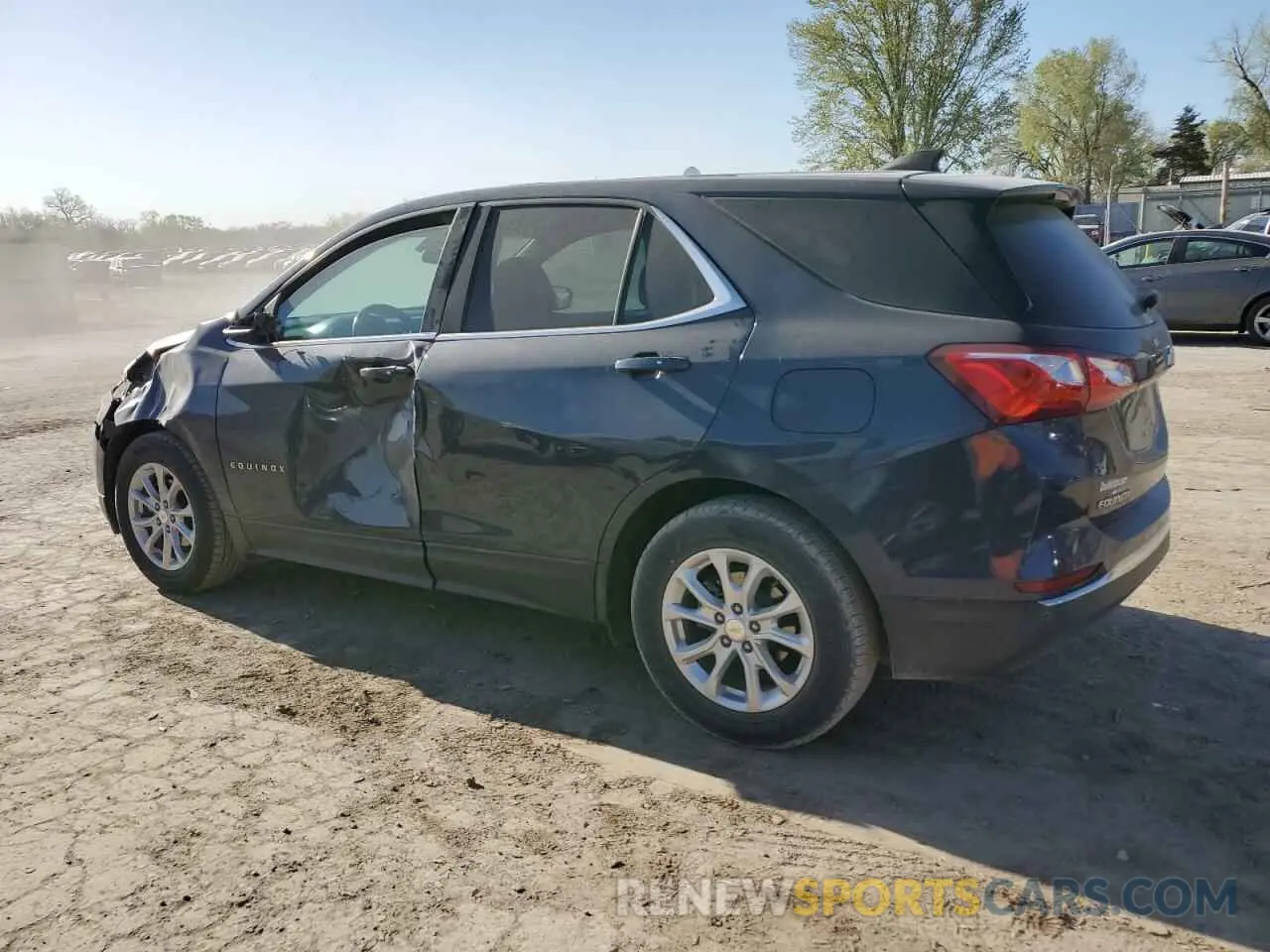 2 Photograph of a damaged car 3GNAXKEV2KS542459 CHEVROLET EQUINOX 2019