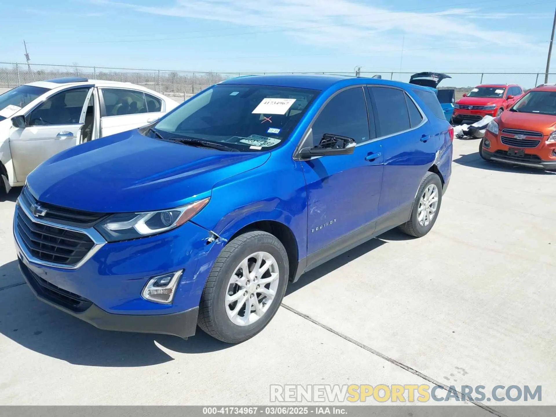 6 Photograph of a damaged car 3GNAXKEV2KS544048 CHEVROLET EQUINOX 2019