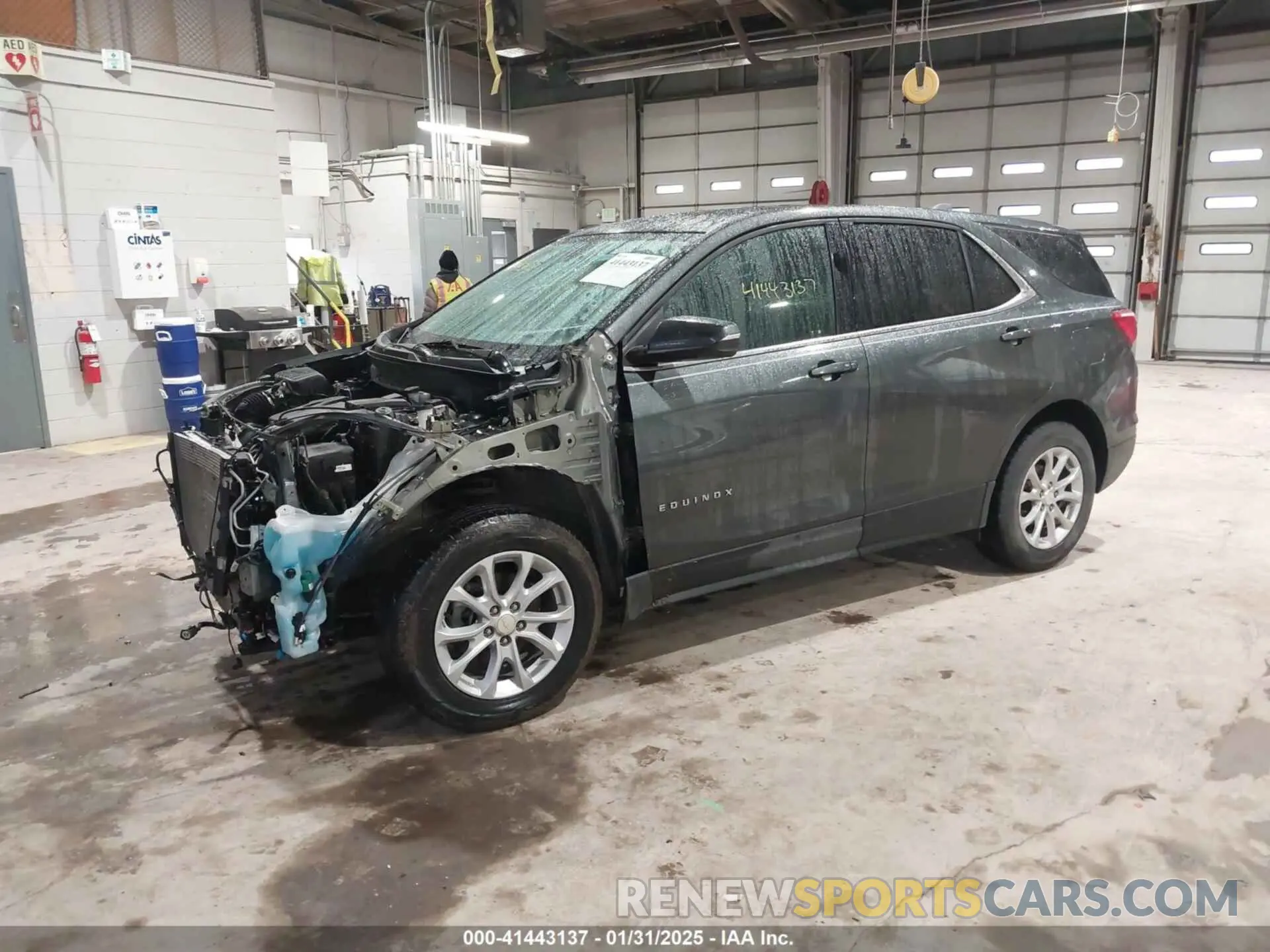 2 Photograph of a damaged car 3GNAXKEV2KS591208 CHEVROLET EQUINOX 2019