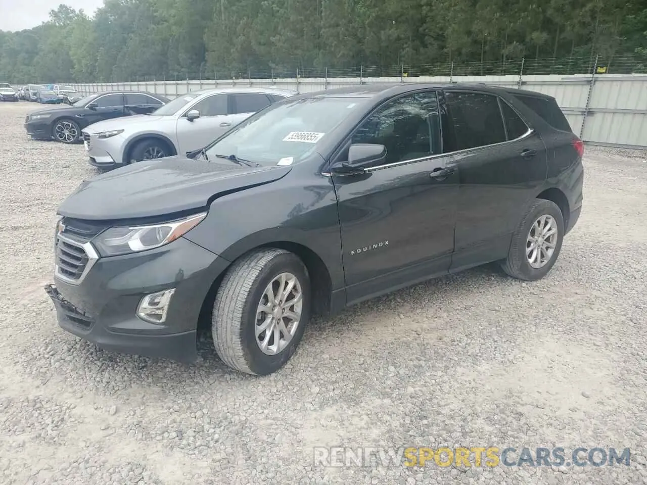 1 Photograph of a damaged car 3GNAXKEV2KS621453 CHEVROLET EQUINOX 2019