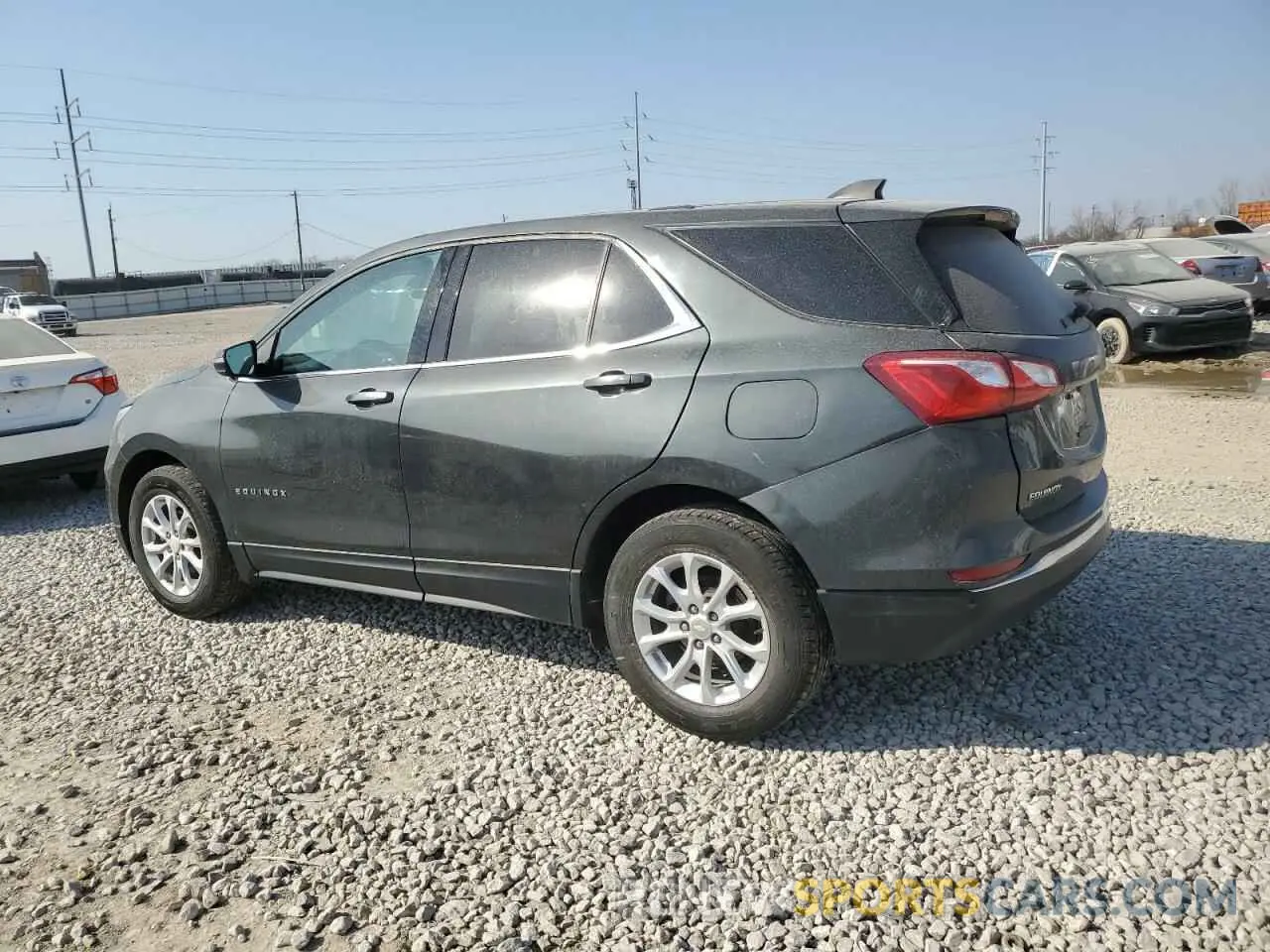 2 Photograph of a damaged car 3GNAXKEV2KS638320 CHEVROLET EQUINOX 2019
