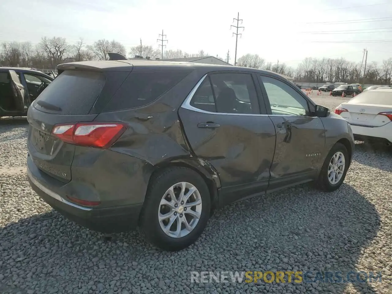 3 Photograph of a damaged car 3GNAXKEV2KS638320 CHEVROLET EQUINOX 2019