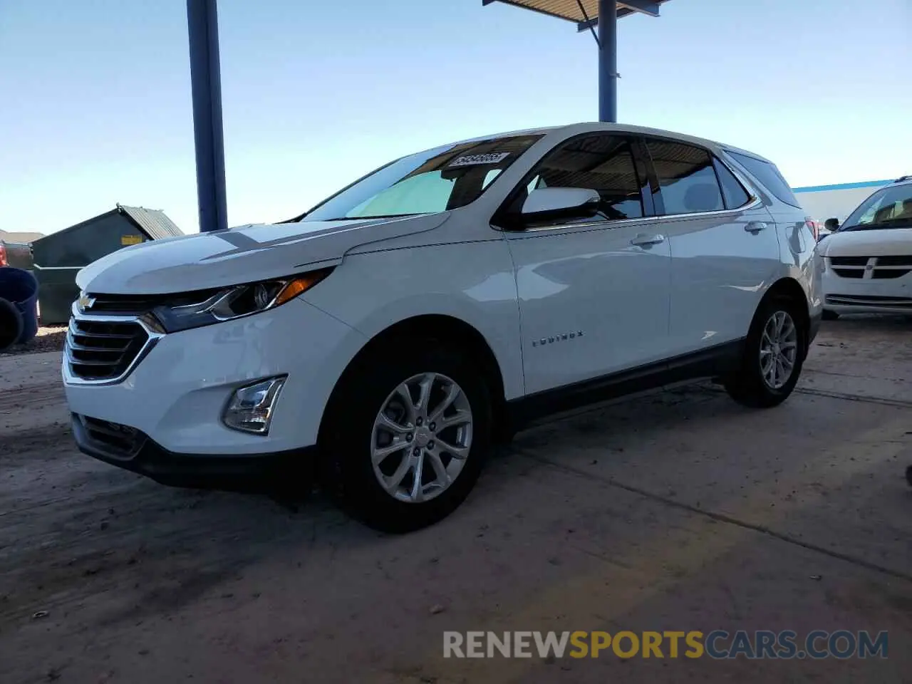 1 Photograph of a damaged car 3GNAXKEV2KS640584 CHEVROLET EQUINOX 2019