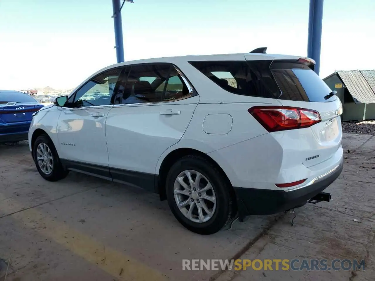2 Photograph of a damaged car 3GNAXKEV2KS640584 CHEVROLET EQUINOX 2019