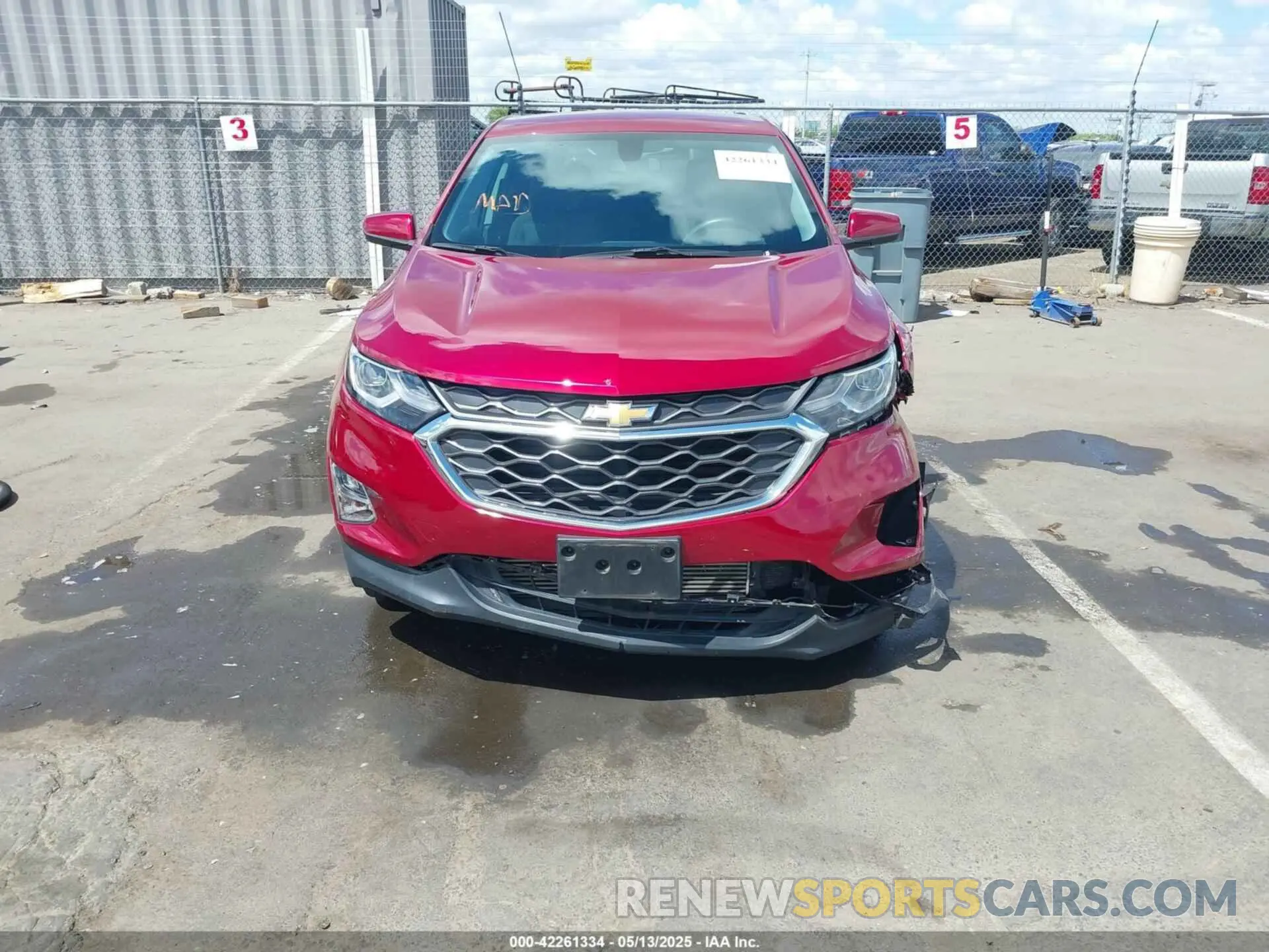 17 Photograph of a damaged car 3GNAXKEV3KL168938 CHEVROLET EQUINOX 2019