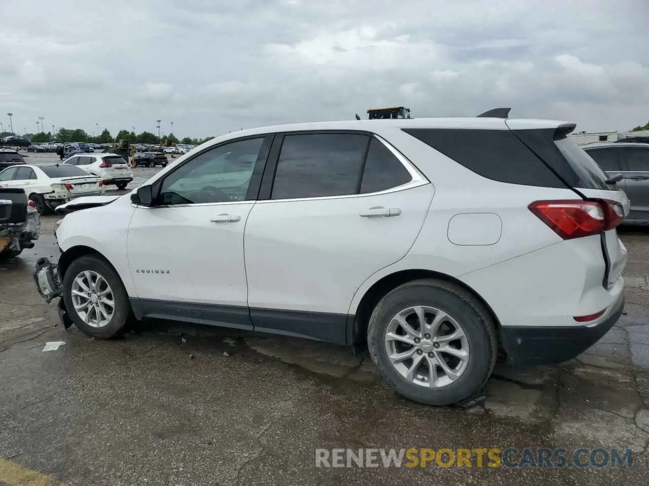 2 Photograph of a damaged car 3GNAXKEV3KL183049 CHEVROLET EQUINOX 2019