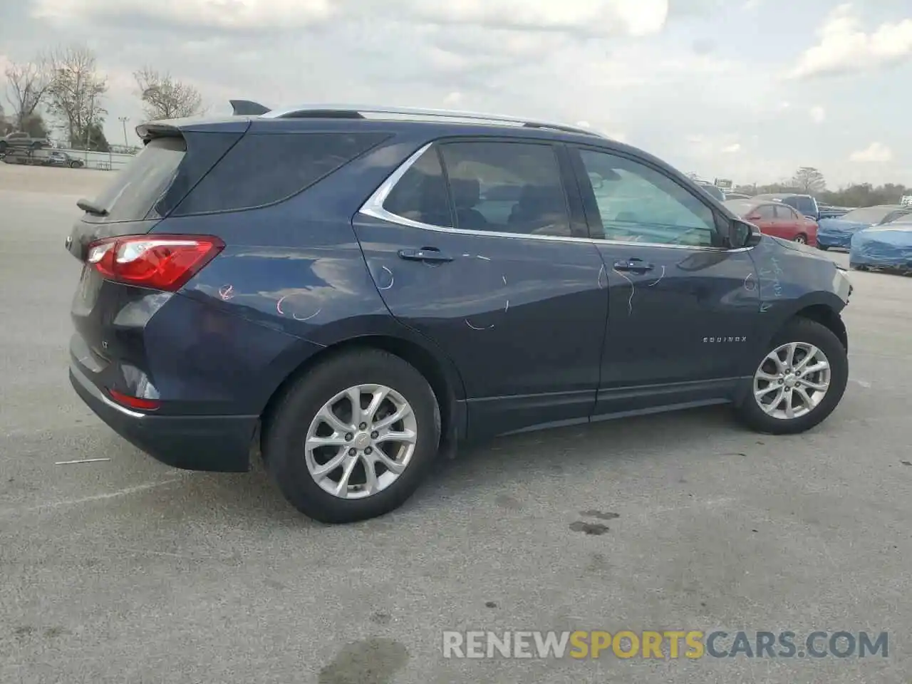 3 Photograph of a damaged car 3GNAXKEV3KS505355 CHEVROLET EQUINOX 2019