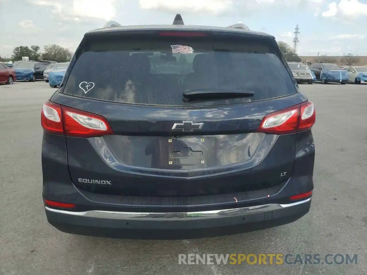 6 Photograph of a damaged car 3GNAXKEV3KS505355 CHEVROLET EQUINOX 2019