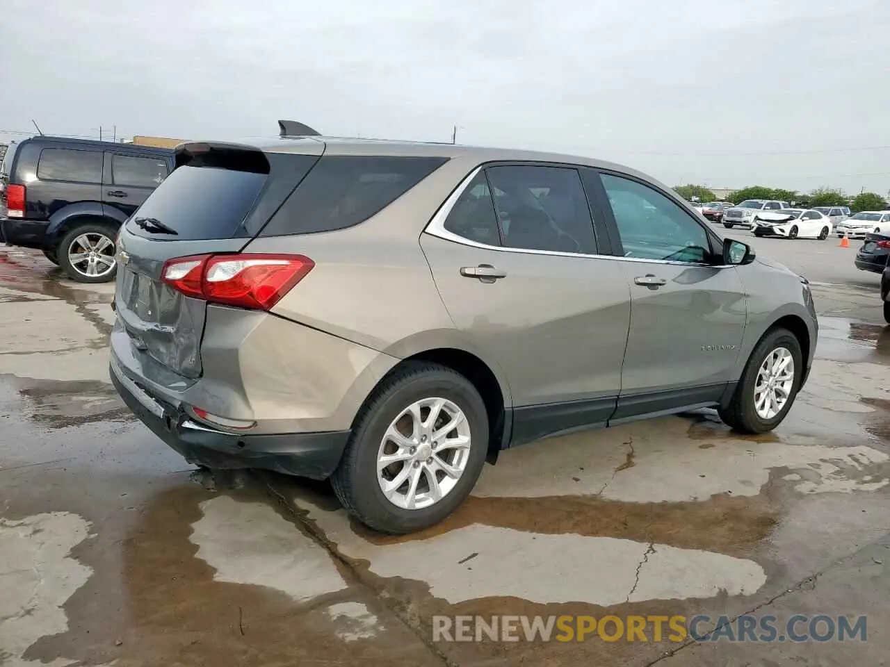 3 Photograph of a damaged car 3GNAXKEV3KS512225 CHEVROLET EQUINOX 2019