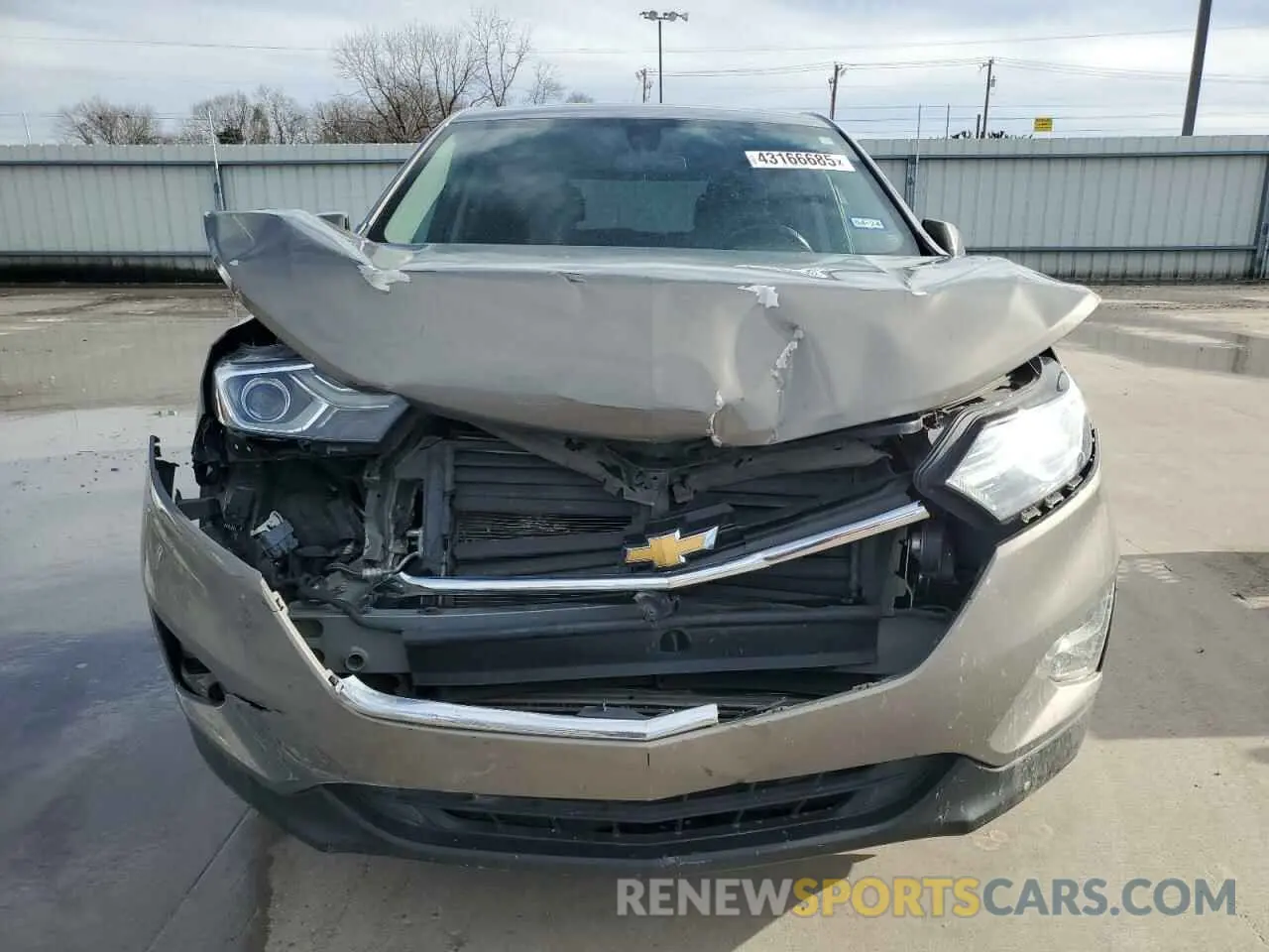 5 Photograph of a damaged car 3GNAXKEV3KS527887 CHEVROLET EQUINOX 2019
