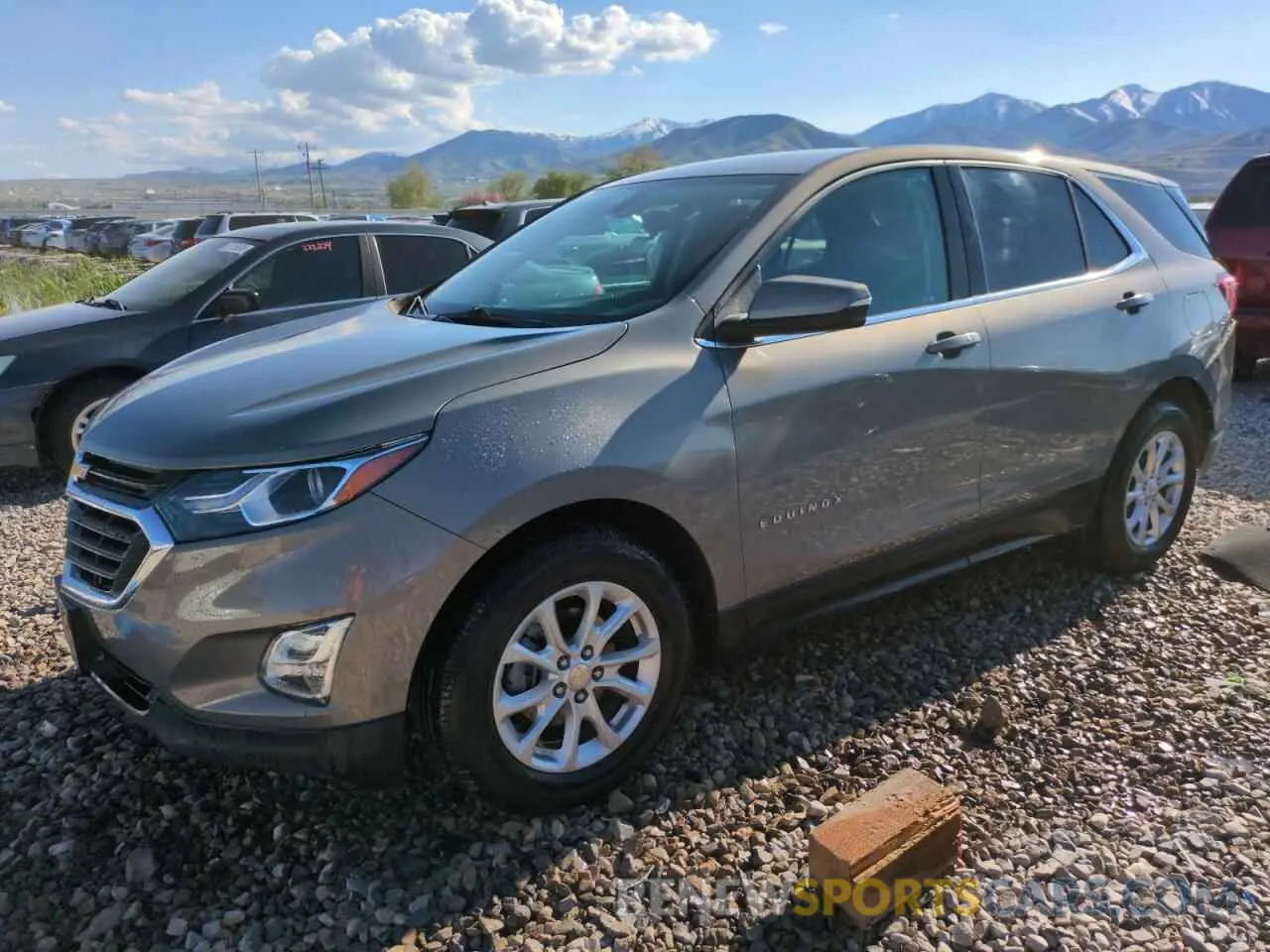 1 Photograph of a damaged car 3GNAXKEV3KS586051 CHEVROLET EQUINOX 2019