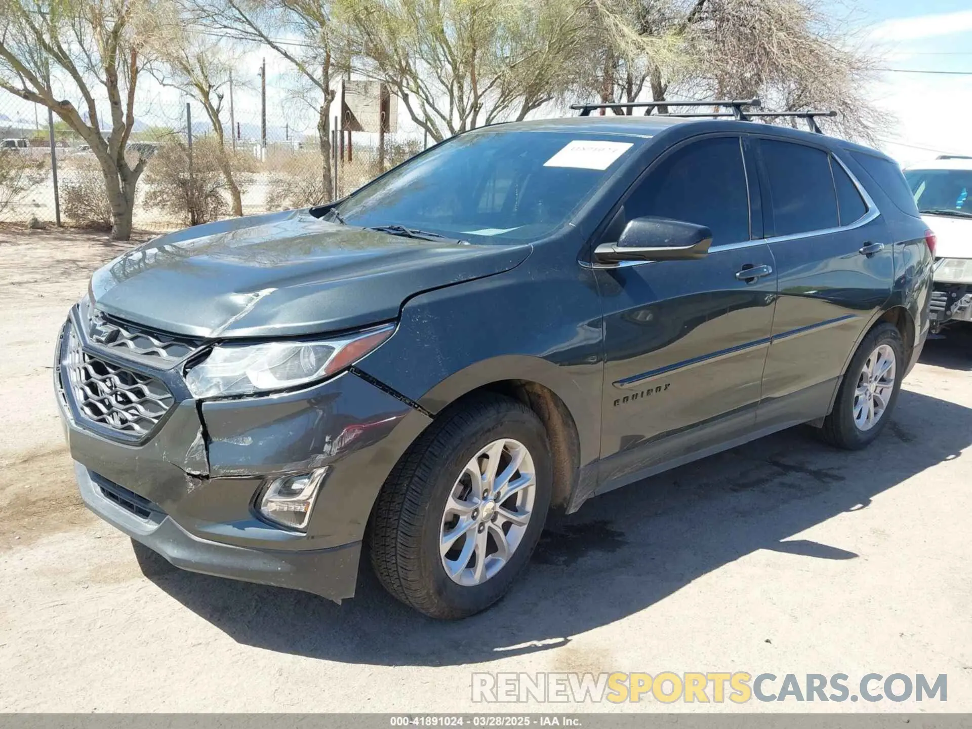 2 Photograph of a damaged car 3GNAXKEV3KS627116 CHEVROLET EQUINOX 2019