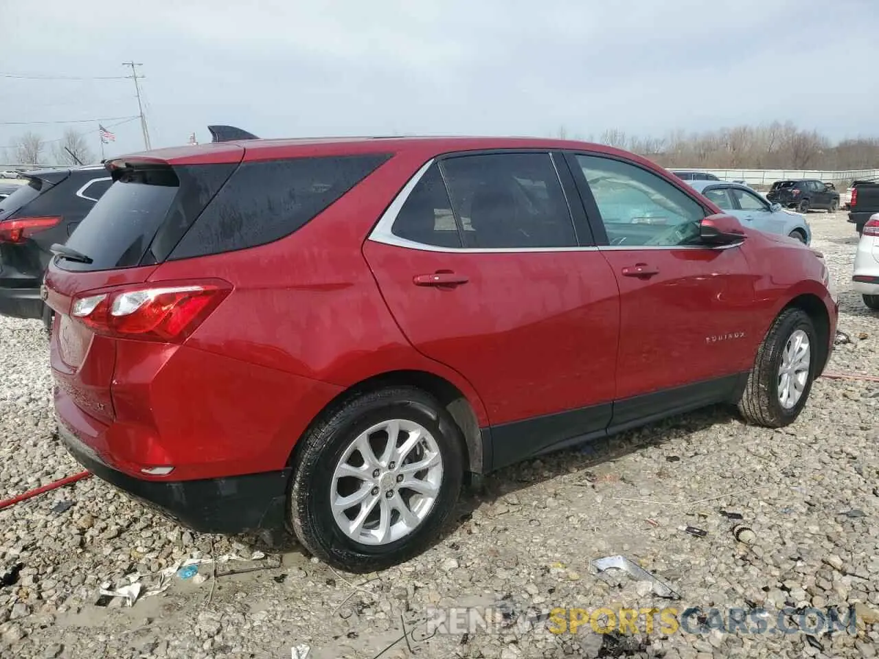 3 Photograph of a damaged car 3GNAXKEV3KS676560 CHEVROLET EQUINOX 2019