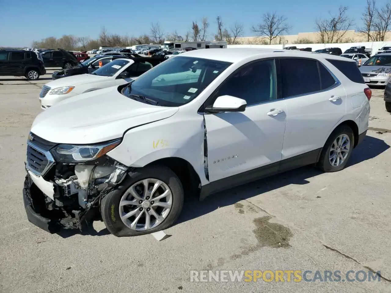 1 Photograph of a damaged car 3GNAXKEV4KL123250 CHEVROLET EQUINOX 2019
