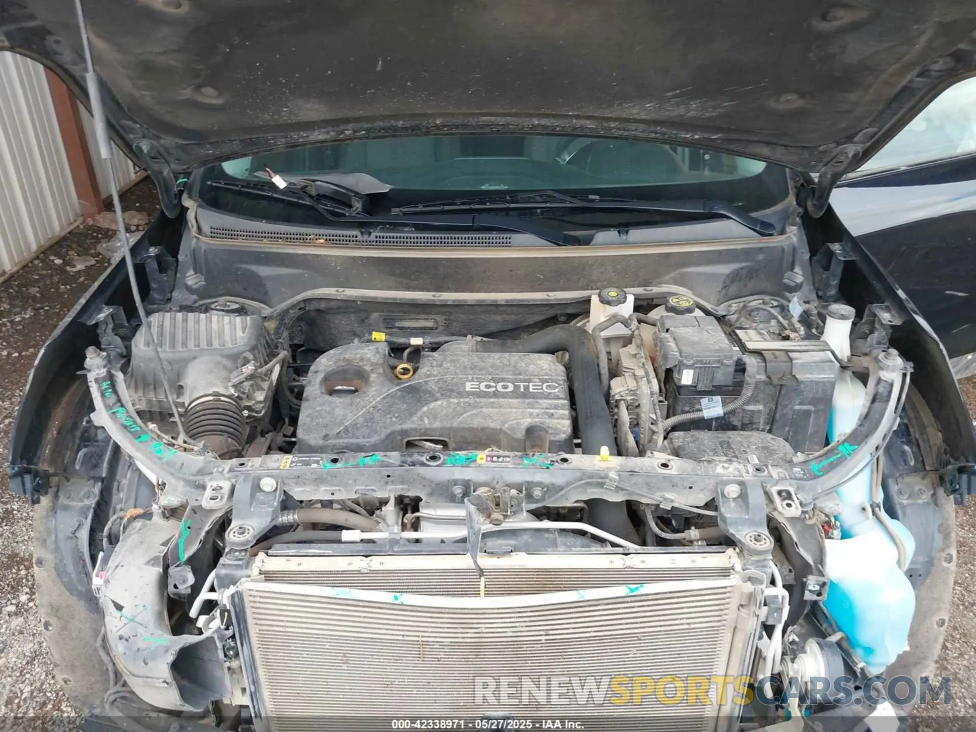 10 Photograph of a damaged car 3GNAXKEV4KL285458 CHEVROLET EQUINOX 2019