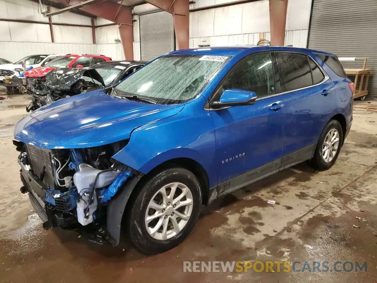 1 Photograph of a damaged car 3GNAXKEV4KS507616 CHEVROLET EQUINOX 2019