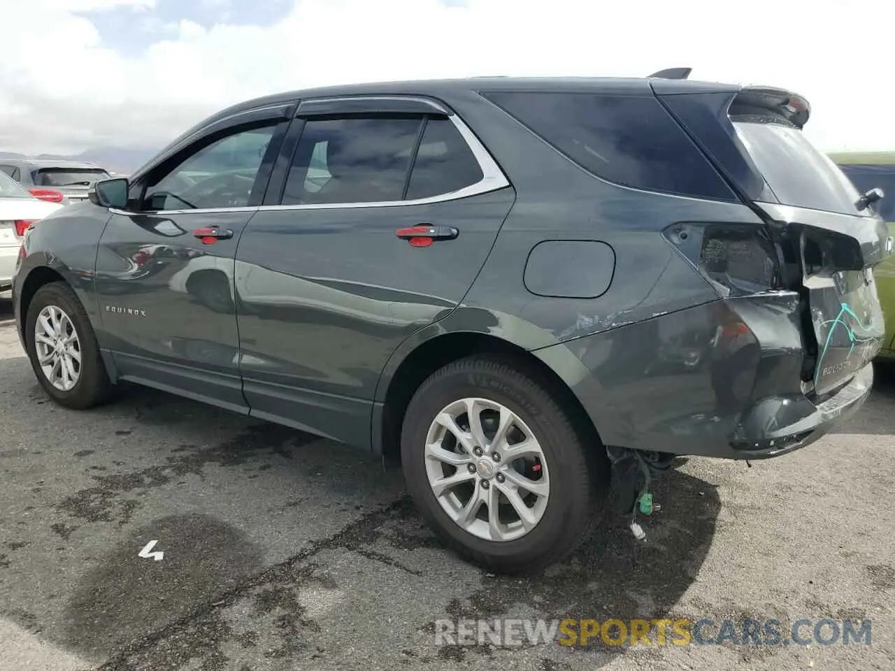 2 Photograph of a damaged car 3GNAXKEV4KS528904 CHEVROLET EQUINOX 2019