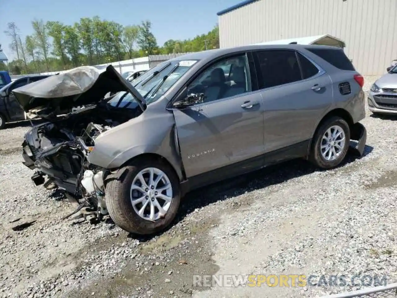 1 Photograph of a damaged car 3GNAXKEV4KS553141 CHEVROLET EQUINOX 2019