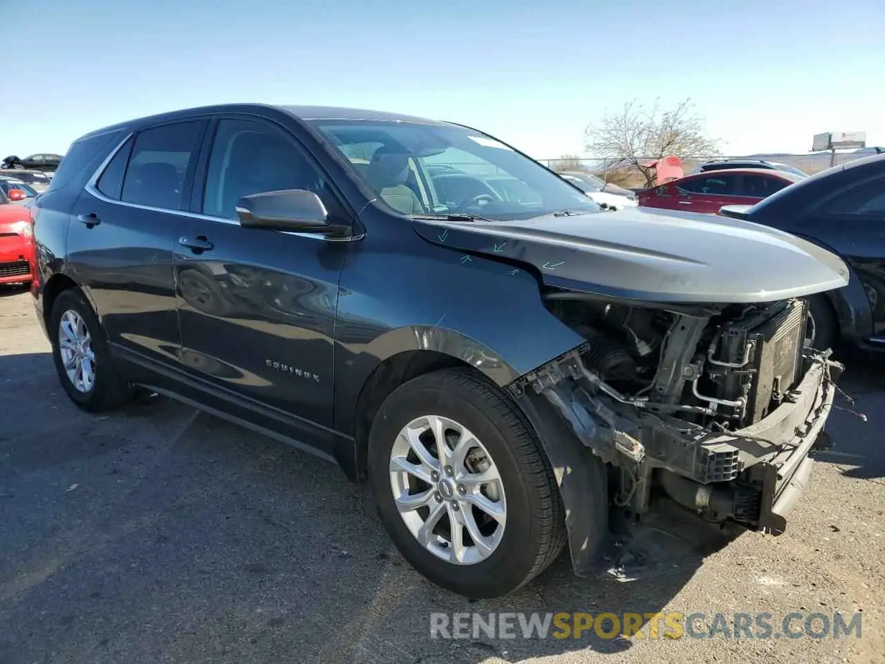 4 Photograph of a damaged car 3GNAXKEV4KS575267 CHEVROLET EQUINOX 2019