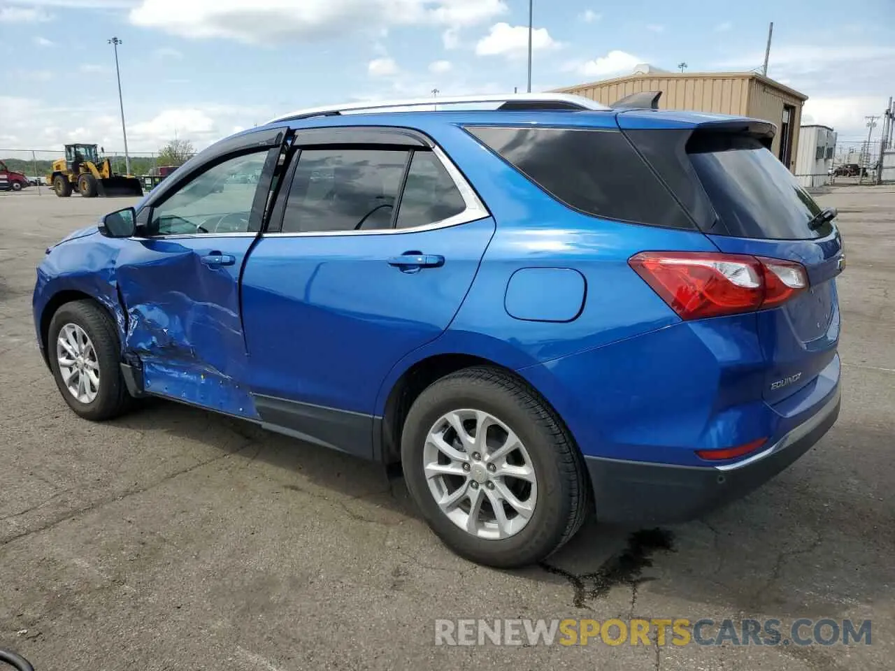 2 Photograph of a damaged car 3GNAXKEV4KS627853 CHEVROLET EQUINOX 2019