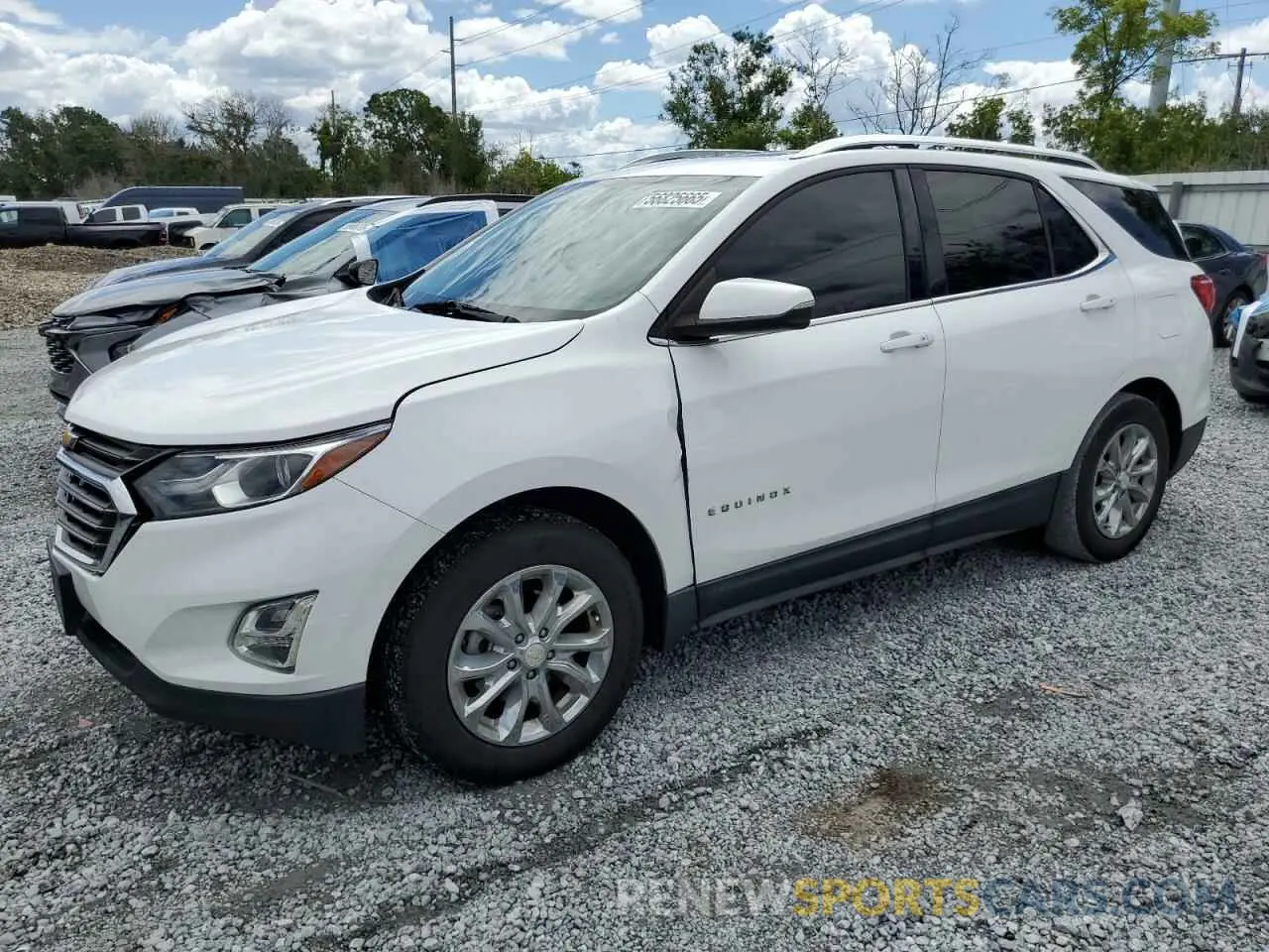 1 Photograph of a damaged car 3GNAXKEV5KL162154 CHEVROLET EQUINOX 2019
